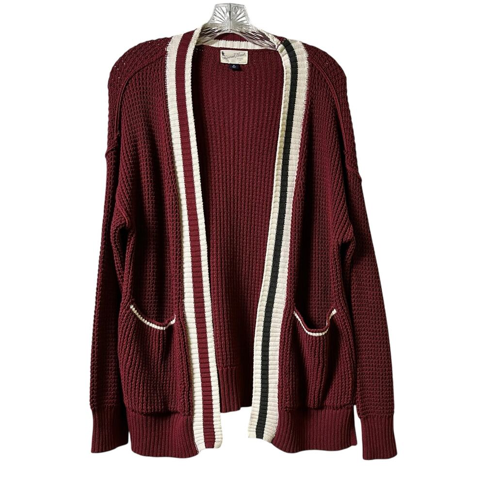 Universal Threads Oversized Grandpa Cardigan Academia 100% Cotton‎ XS (2745)